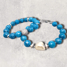 Load image into Gallery viewer, Pave &amp; Pearl Bracelet Set
