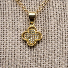 Load image into Gallery viewer, Lucky 4 Leaf Clover Charm Necklace
