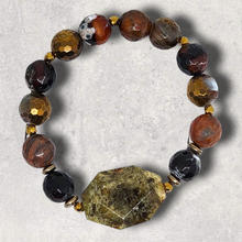 Load image into Gallery viewer, Jasper and Agate Bracelet
