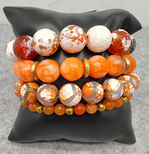 Load image into Gallery viewer, Pumpkin Spice Bracelet Stack
